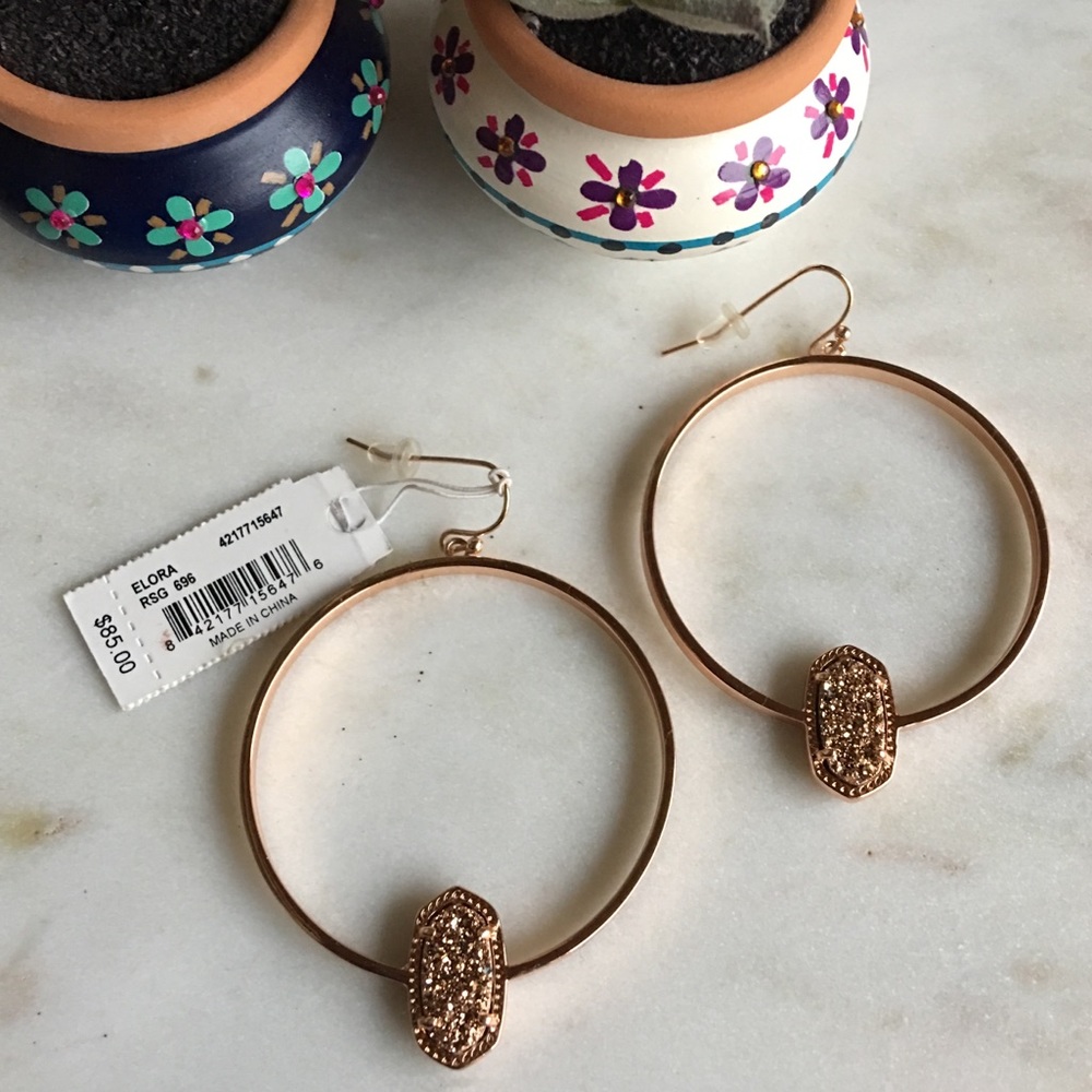 Kendra Scott Elora Hoop Earrings